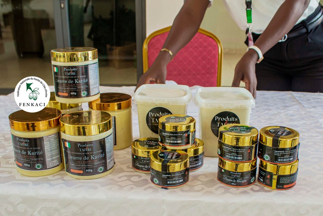 Produits à base de beurre de karité